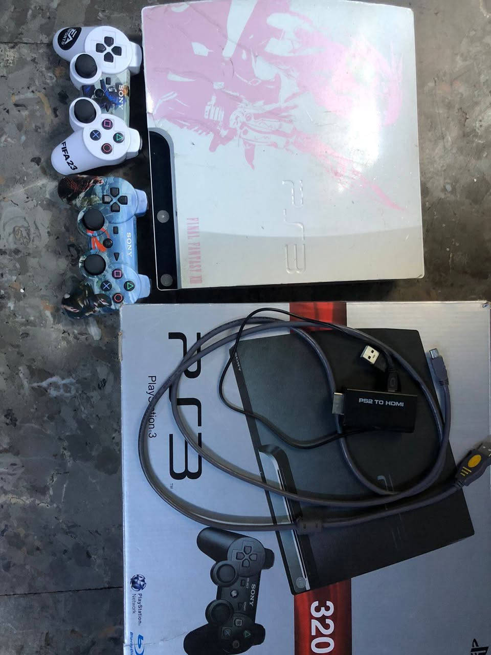 السلام عليكم ps3 slim
نظيف وجديد هو والكارتونه هارد 320 يحتوي على جوستكين 
وعلى اكثر من 15 لعبه كلهن قويات الجهاز تركته بسبب الدراسه وال HD ما اشتغل واشتريت محوله والدقه حالها حال الاصليه تجي تشوفها اذا مو نفس الدقه تأخذه ببلاش ومفتوح تنظيف لأن تركته جهاز قوي ويتحمل 
السعر 110 وبي مجال 
مكاني بغداد الشعب


**إذا كنت صاحب هذا الإعلان وتريد حذفه لأي سبب، رجاءا أرسل رسالة إلى الدعم الفني**