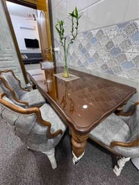 ميز طعام • جديد تركي • خشب زان