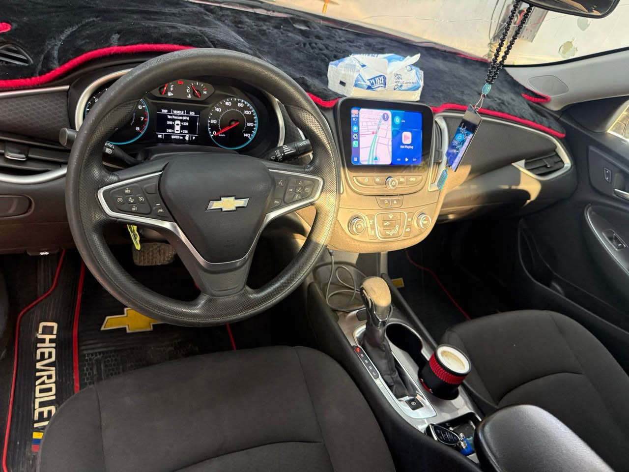 ماليبو ٢٠٢٣ ls
محرك 1500 تيربو
• بصمة
• بصمة ابواب
• بصمة صندوق
• توقف ذاتي
• حساسات خلفية
• كاميرا خلفية
• تحكم ستيرن
• حساس اطارات
• شاشة كار بلي
• سايد بريك دكمة كهرباء

حادثها بامريكا فقط الدعاميات بدون دواخل و بالعراق انطخت صار بيها قطعتين صبغ باب و الجاملغ مال صدر و بيها الجاملغ مال سايق بي بارد 
كير محرك صدر كله كفالة
تايرات جديدة باتري جديدة سيارة جاهزة مغلفه نانو سيراميك
رقم انكليزي باسمي السنوية تحويل ثاني يوم
العنوان الزعفرانية
الرقم ***********
السعر(128) بغداد, العراق
