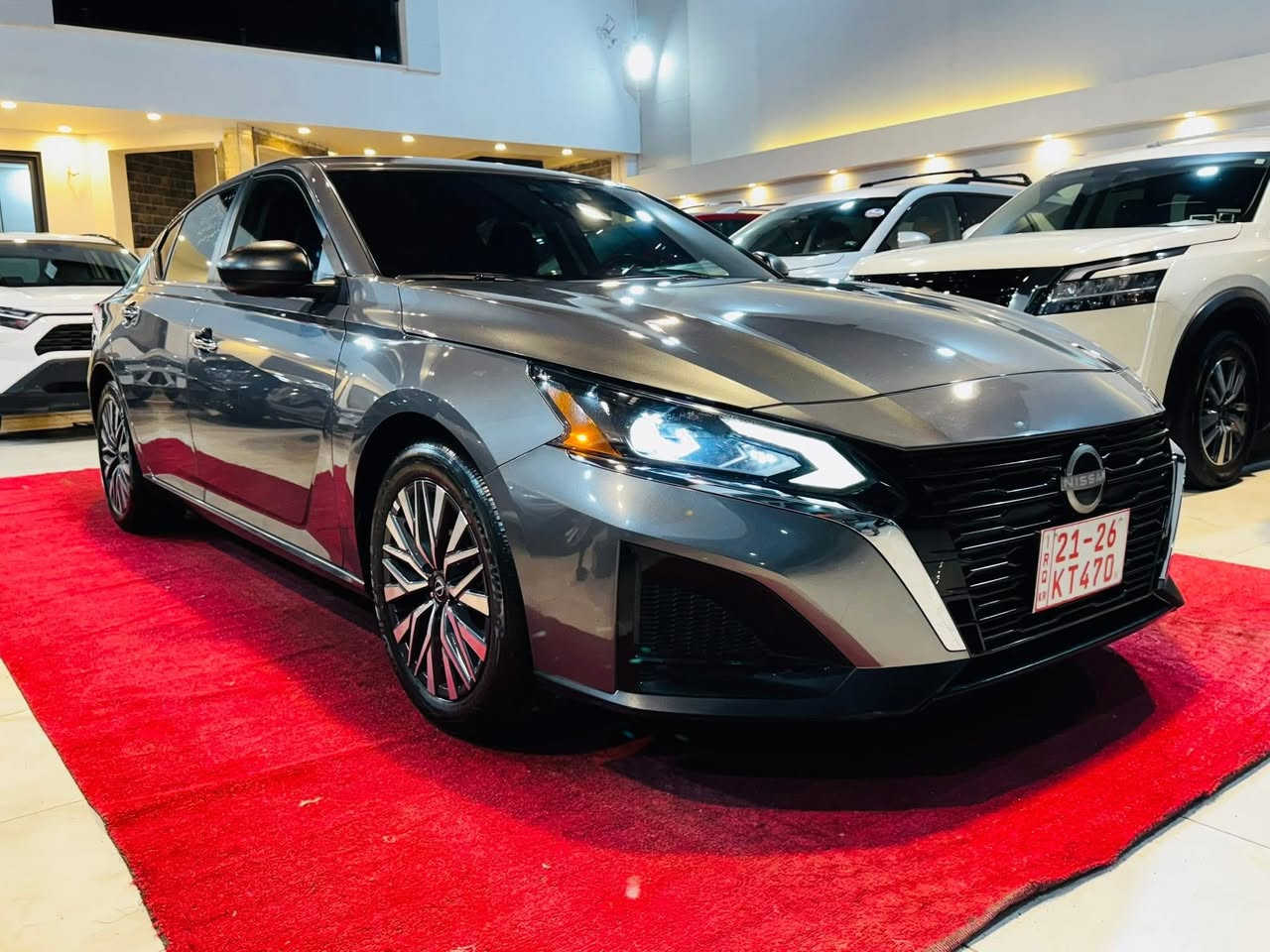 #وصول_جديد
NiSSAN ALTIMA SV 2024

نيسان التيما

اللون :  نفطي 

الموديل : 2024

الفئة :     SV 

عداد المسافة.23  الف  مايل فقط

#بدون رقم تترقم شمالي 

حجم المحرك 2500 

ايرباكات : ستيرن فقط

الضرر: كما موضح في الصور  

المواصفات :  

بصمة تشغيل 

تشغيل عن بعد 

كاميرا 

شاشه لمس

رادرات 

حساس خلفي 

توقف ذاتي   

نظام ايكو نورمل سبورت 

كشنات مخمل قماش

#العنوان #كركوك شارع المعارض 

معرض هشام الحمداني لتجارة السيارات

للاستفسار:

‭0773 8420379
