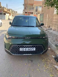 كيا سول ٢٠٢٣ • فتحة وبصمه • لون زيتوني
