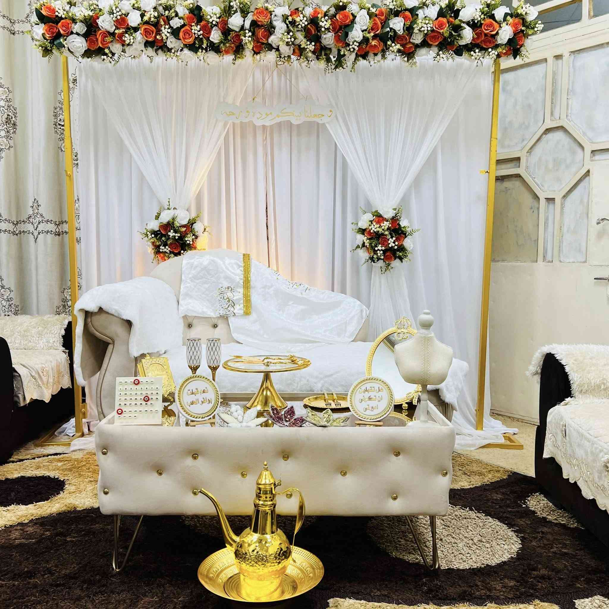 السلام عليكم 🫡
العروض ويانة متخلص احجز ولتخلي العرض يفوتك تخفيض على جميع الكوشات بأنسب الاسعار 😍
📢📢انفتحت الحجوزات  اسعار تنافسية جداً 📢📢
#اعمالنا #كوشاتنا.... 
ويا كوشات روز للمناسبات والأعراس. ابد لتحيرين عروستنه ❤️
1- تأجير كوشات مناسبات ( خطوبة - حنة - عرس ) 
2- جادر الخطوبة (الخيمة)
3- تأجير كراسي ملكية
4- تأجير طبلات ملكية
5- تأجير كراسي عادية
6- تأجير دي جي
7- طاوليات طعام

للحجز والأستفسار مراسلة الخاص او 
*********** اتصال + واتساب
اتصال ‏‪ ***********‬‏
داخل بغداد فقط 🤍
