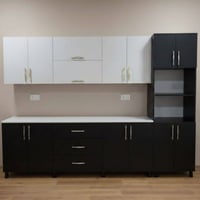 كاونتر خشب MDF • مترين ونص • فاترينا وسنك