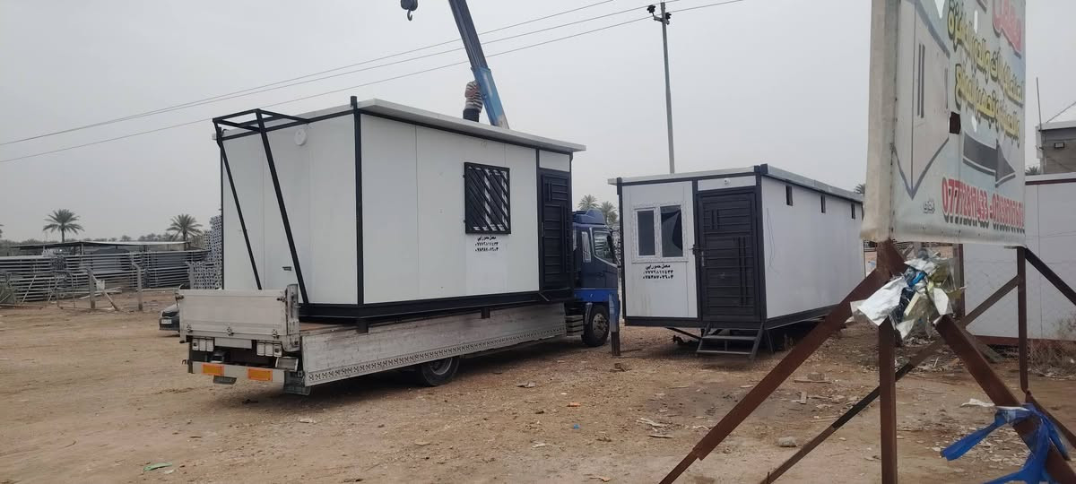 معمل حمورابي للكرفانات نعمل جميع القياسات وعمل الدور الجاهزه لدينا توصيل كافه المحافظات *********** وبأسعار مناسبه *********** وتجهيز كافه دوائر الدوله والمشاريع المدنيه
