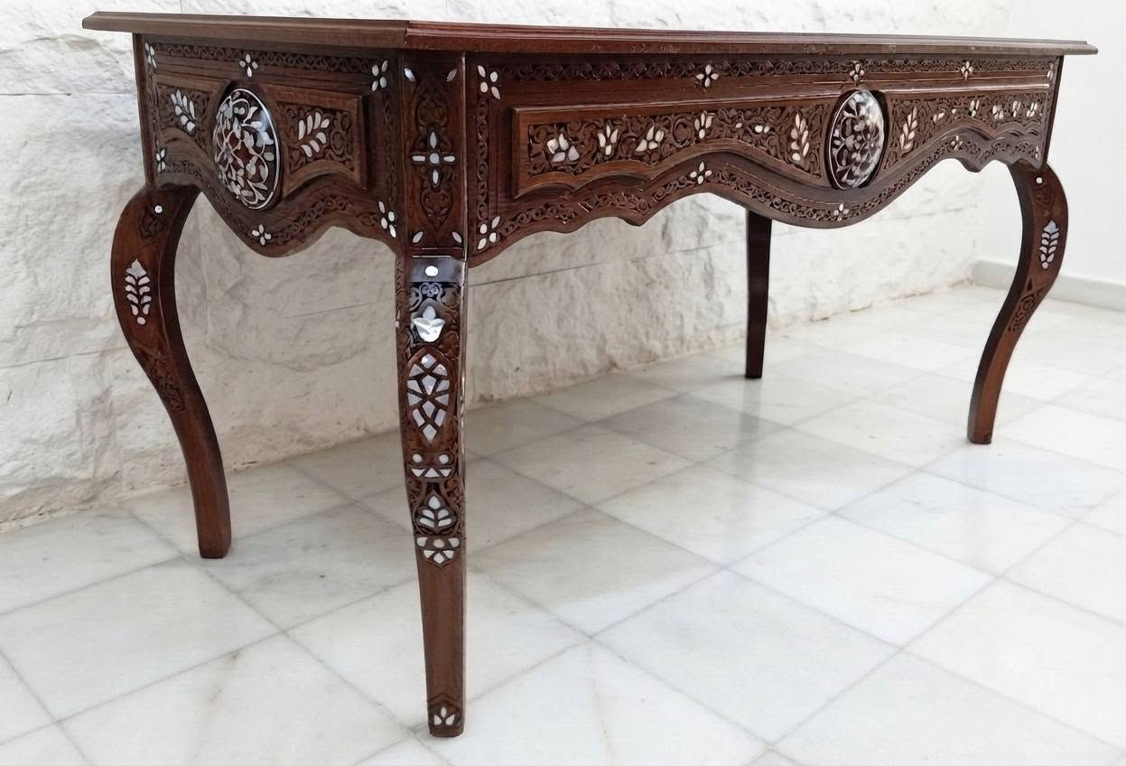 عرض خاص مكتب و كرسي صدف طول 160 و عرض 75 و ارتفاع 80 صدف سنان بحري و حفر يدوي و بسعر مغري جدا التواصل على الرقم و يوجد توصيل و شحن موجودين في دمشق 00963935366989


**إذا كنت صاحب هذا الإعلان وتريد حذفه لأي سبب، رجاءا أرسل رسالة إلى الدعم الفني**
