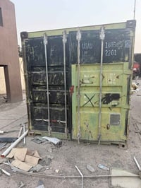 حاويات بيع طول 6 متر ارتفاع 290 الوان شعب حاويات حديثه نظافة 100% ￼ 07...