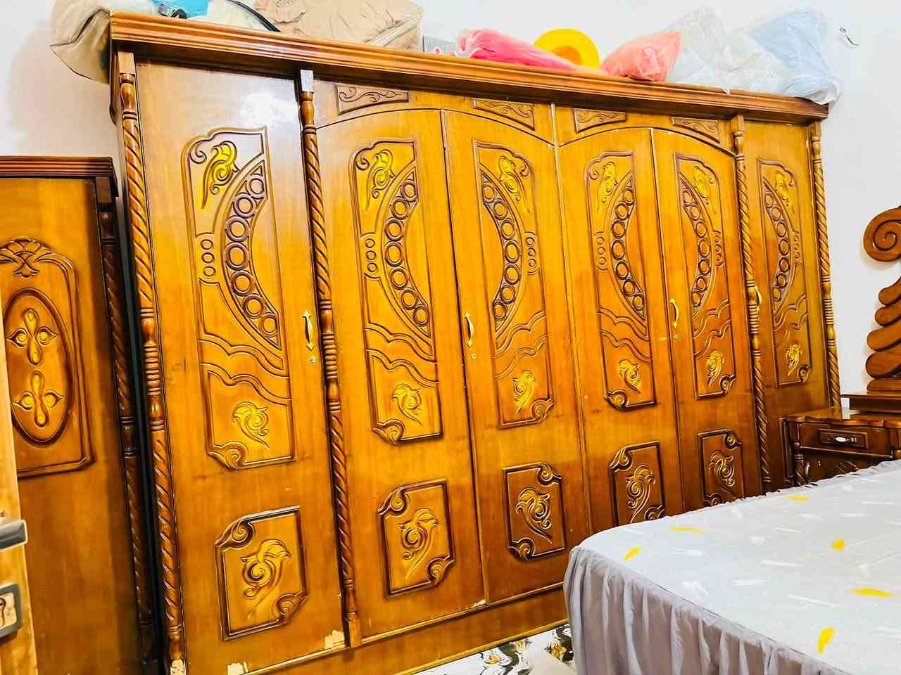 غرفة نوم خشب عراقي صاج مستعمل نظيفة كلش ب٣٠٠
واتساب 
***********

