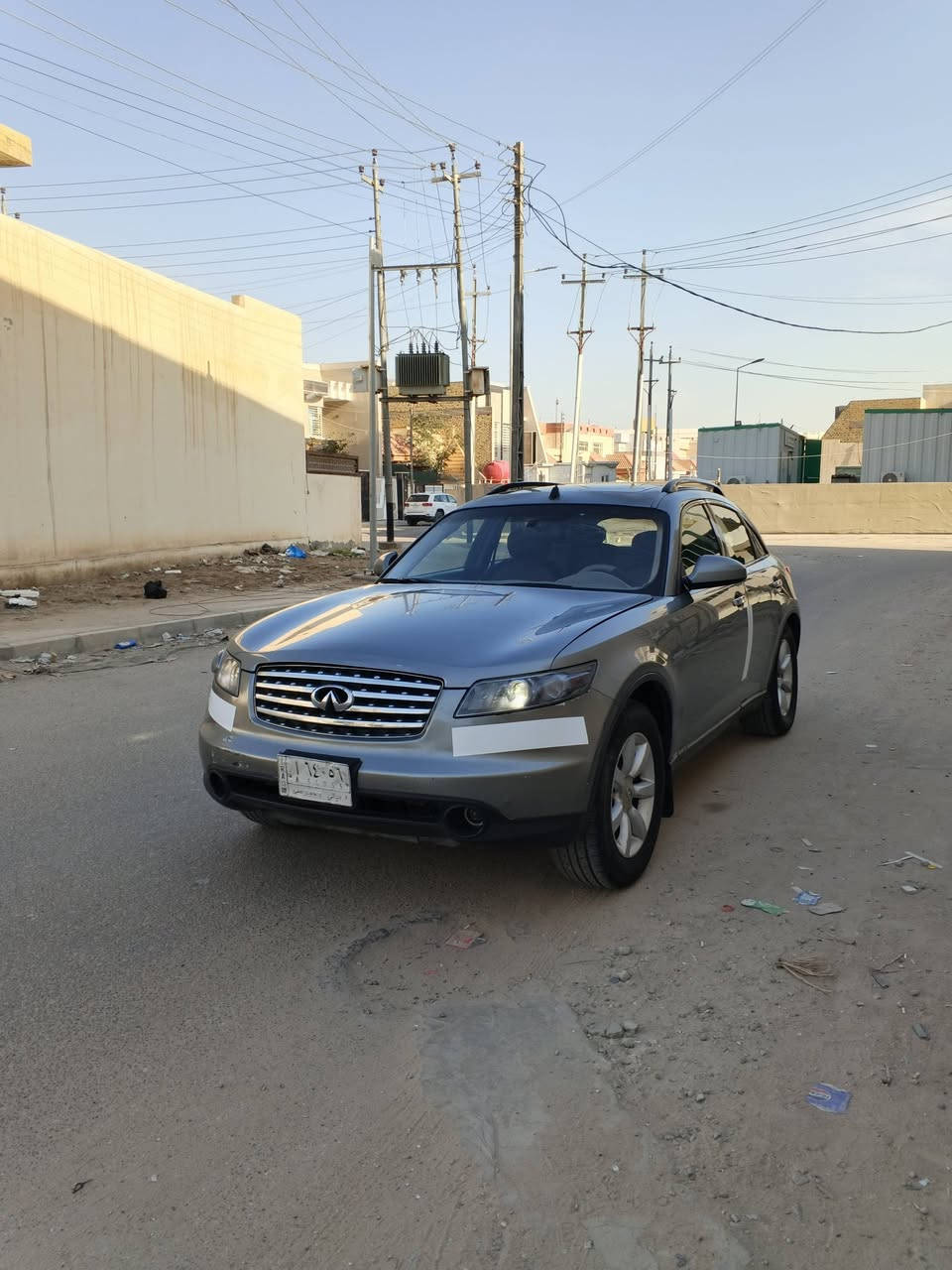 سياره نيسان انفنتي فئة FX35 مديل 2005 وارد امريكي مكفوله من الضربه القويه والكلبه والكص والخياس والعيب الشرعي مكينه وكير مكفولات
سياره فول مواصفات 1/1
مكينه 6سلندر 3500
5راكب
كشنات جلد 
كشنات كهربائي 
ويل كب 
فتحه بلقماره 
لايت زنون 
حداديه 80%
سنتر لوك 
بلوجكترات 
ماشيه 180
سياره جاهزه اي نقص مابيه رقم ديالى مشروع وطني سعره 68 مكانه ذي قار المركز 
***********
