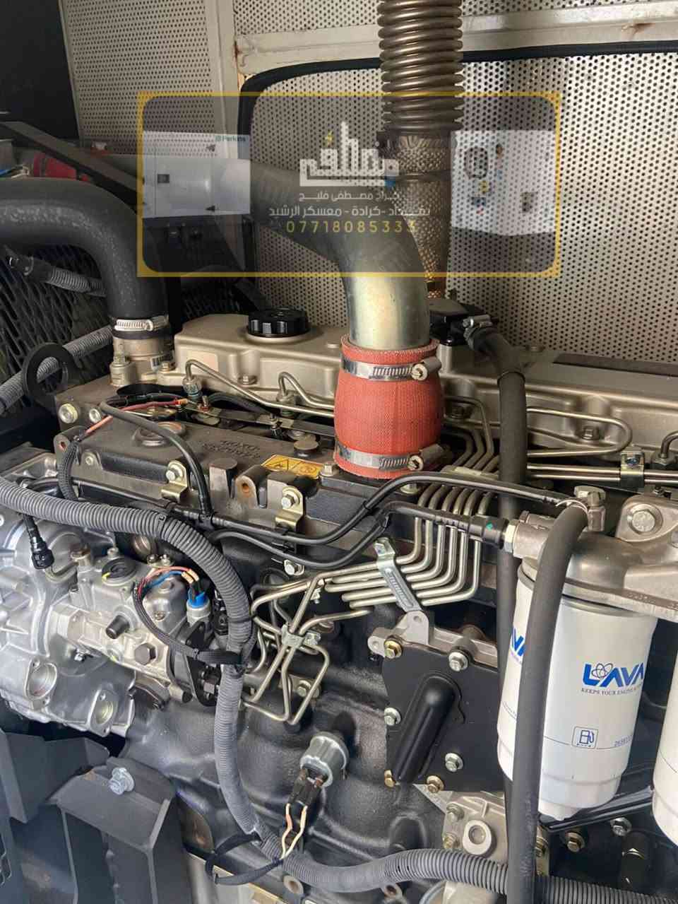 🔺 تنويه هام:
هل تبحث عن مولدة قوية بحالة شبه جديدة وساعات تشغيل قليلة؟
نوفر لك مولدة أصلية تضمن لك:
✅ توفير ممتاز باستهلاك الوقود
✅ أداء ثابت تحت الضغط العالي
✅ اعتمادية طويلة الأمد
✅ جاهزية كاملة بدون أي مصروف

⸻

🔹 للبيع – مولدة بيركنز 150 KVA 🔹
📍 من شركة بيركنز الأصلية – قوة وجودة معروفة بالسوق

⏱️ عدد ساعات التشغيل: 1700 ساعة فقط (استخدام خفيف جدًا)
⚙️ رأس التوليد: أصلي 100% 
مع كاتم صوت بنسبة
‎%‎90‎
بحالة ممتازة
🔧 مكينة، دينمو – كلشي أصلي
🧊 تبريد ممتاز – لا تهريب ولا دخان
🔇  تشغيل منتظم وثابت

🛡️ مكفولة الفحص والتجربة
🛠️ جاهزة للتشغيل فورًا بدون أي مصروف

⚡ مناسبة للمشاريع، المجمعات السكنية، المصانع، والدوائر

📍 الموقع: بغداد – الكرادة – كمب سارة – قرب معسكر الرشيد
📞 للتواصل: 0778085333

🤝 مع تحيات كراج مصطفى فليح
خبرة، جودة، وثقة… بخدمتكم دائمً


**إذا كنت صاحب هذا الإعلان وتريد حذفه لأي سبب، رجاءا أرسل رسالة إلى الدعم الفني**