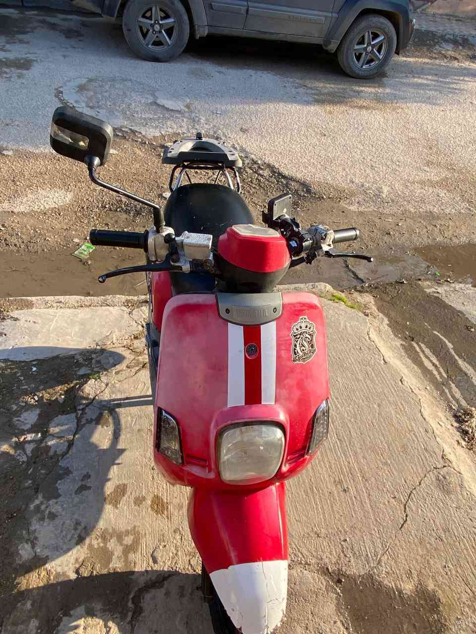 السلام عليكم
دراجه بوليس كفرات جارده ختم واحد ويا المكينه دراجه مناقصها شي كهربائيات كلها شغلها نكره سلف***********
