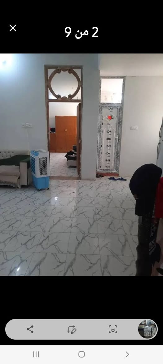 دار مساحه 150م
حي الصحه شارع الكورنيش
خلف مسبح السندباد
نقد 123
قسط 130
مقدمه 90 والباقي أقساط 
سند 25
***********
