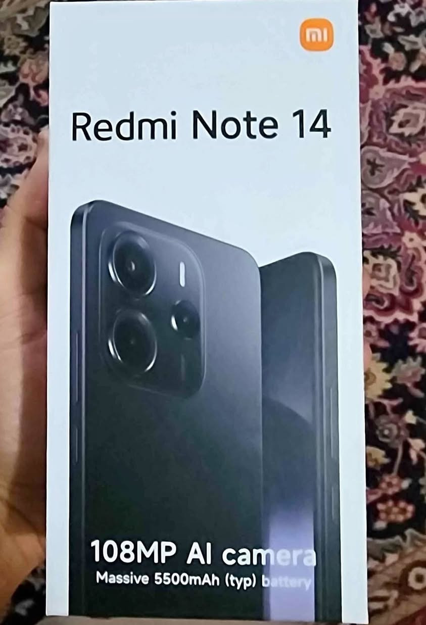 السلام عليكم جهاز ريدمي نوت 14 ذاكرة 256 و رام 8  داخلية جهاز كامل و نضافة 90% ملحقاته كامله شاحن و كيبل و كفر الشركة سعره 215 ويوجد توصيل داخل بغداد


**إذا كنت صاحب هذا الإعلان وتريد حذفه لأي سبب، رجاءا أرسل رسالة إلى الدعم الفني**