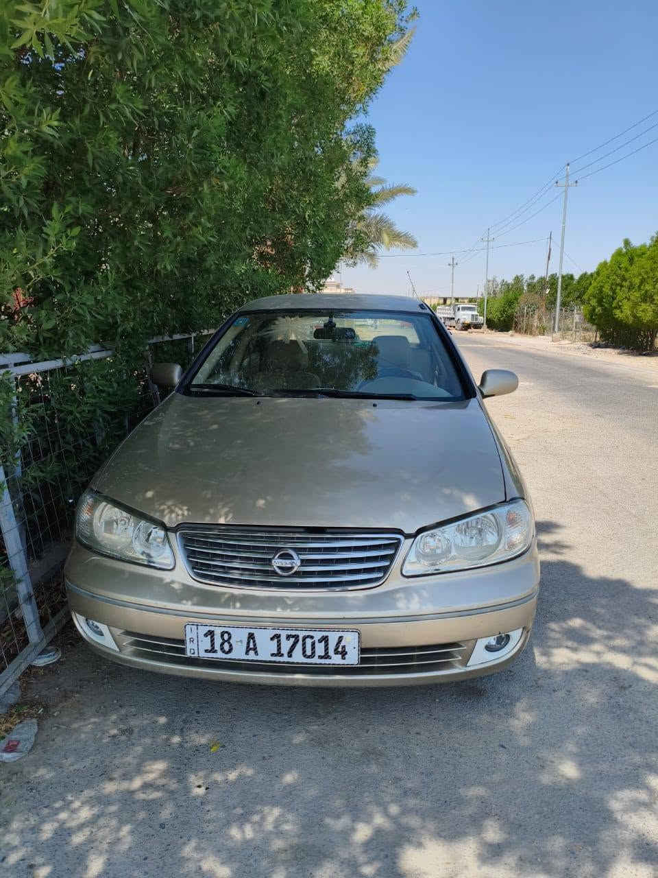 سلام عليكم نيسان  سني للبيع مديل 2005 رقم بابل دولي محرك كير بحاله جيده العنوان بغداد ابو غريب الاتصال . ***********.    ***********.  مكلف بل نشر
