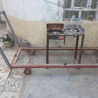 عربانة حديد • بريمز مزدوج • نجف
