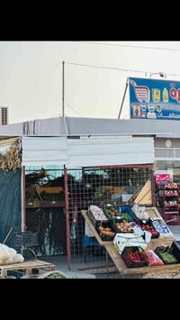 كشك للبيع جاهز على حسب الصول  كامل اي نقص ما بي قياس3❌3  مغلف هيسكو مع...