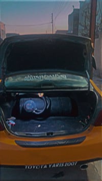 يارس 2007 منظومة غاز دفتر بانزين موجود محرك جديد باتري جديد سنوية 27 ت...