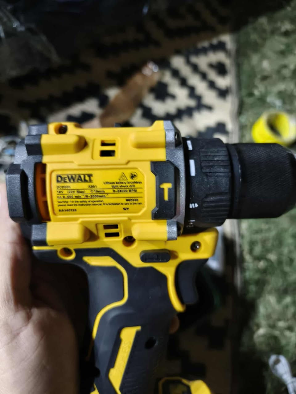 دريل جديد لوك جاي بدون بطارية الي مهتم ينزل سعره وياخذه


**إذا كنت صاحب هذا الإعلان وتريد حذفه لأي سبب، رجاءا أرسل رسالة إلى الدعم الفني**