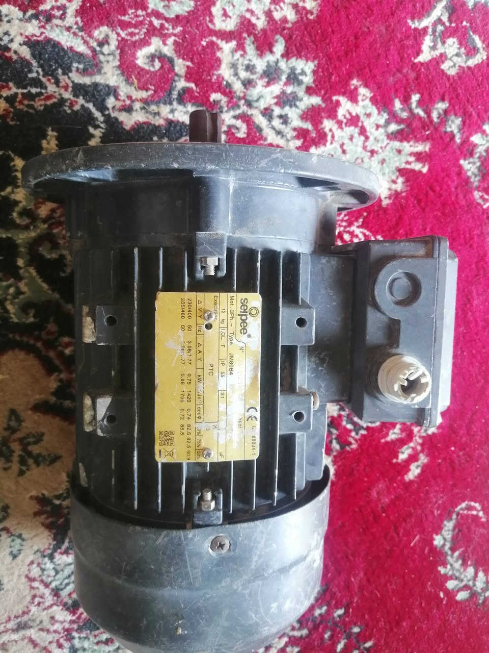 يا الله ماطور ثرب فيز للبيع شغال علفحص يرهم مال ماي يرهم للمكاين سريع كلش قوي مكاني نجف شارع المدينه رقمي *********** السعر 75 بي مجال للشراي @إشارة
