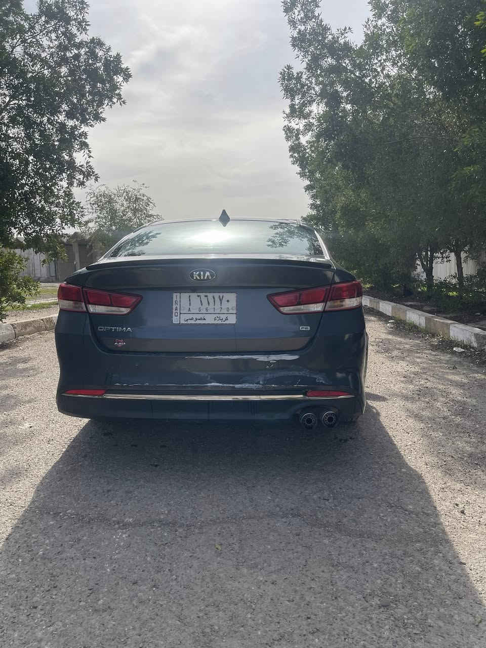 اوبتما ٢٠٢٠ fe
‎ماشية ٦٨ الف ميل 
‎مكينة ٢٤٠٠ gdi 
‎وارد امريكي حادث تبديل جاملغ خلفي عكس السائق وجنطة 
‎وهنا بالعراق بيهة فقط بنيد وجاملغ عكس السائق
‎يعني السيارة ٤ قطع 
بدون ايرباك
‎مواصفات معروفة 
‎شاشة 
‎نقطة عمياء
‎حساسات خلفية 
‎كير مكينة كهربائيات مكفولة مابيهن نقص 
‎السعر ١٢٠ وبيهة مجال
‎مكاني كربلاء 
‎رقم ***********
