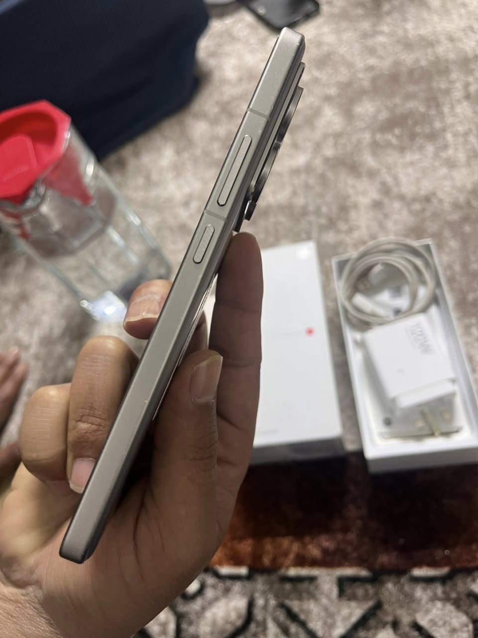 السلام عليكم شاومي14تي  bro الذاكرة تيرا نظافه فول كله بلادي شاحنه بلادي خالي كلشي ع البلاد اريده مراوس ويه ايفون 13 برو ماكس ذاكره 256 البطاريه ما تقل عن ال80 أو للبيع اذا ماكو ايفون


**إذا كنت صاحب هذا الإعلان وتريد حذفه لأي سبب، رجاءا أرسل رسالة إلى الدعم الفني**