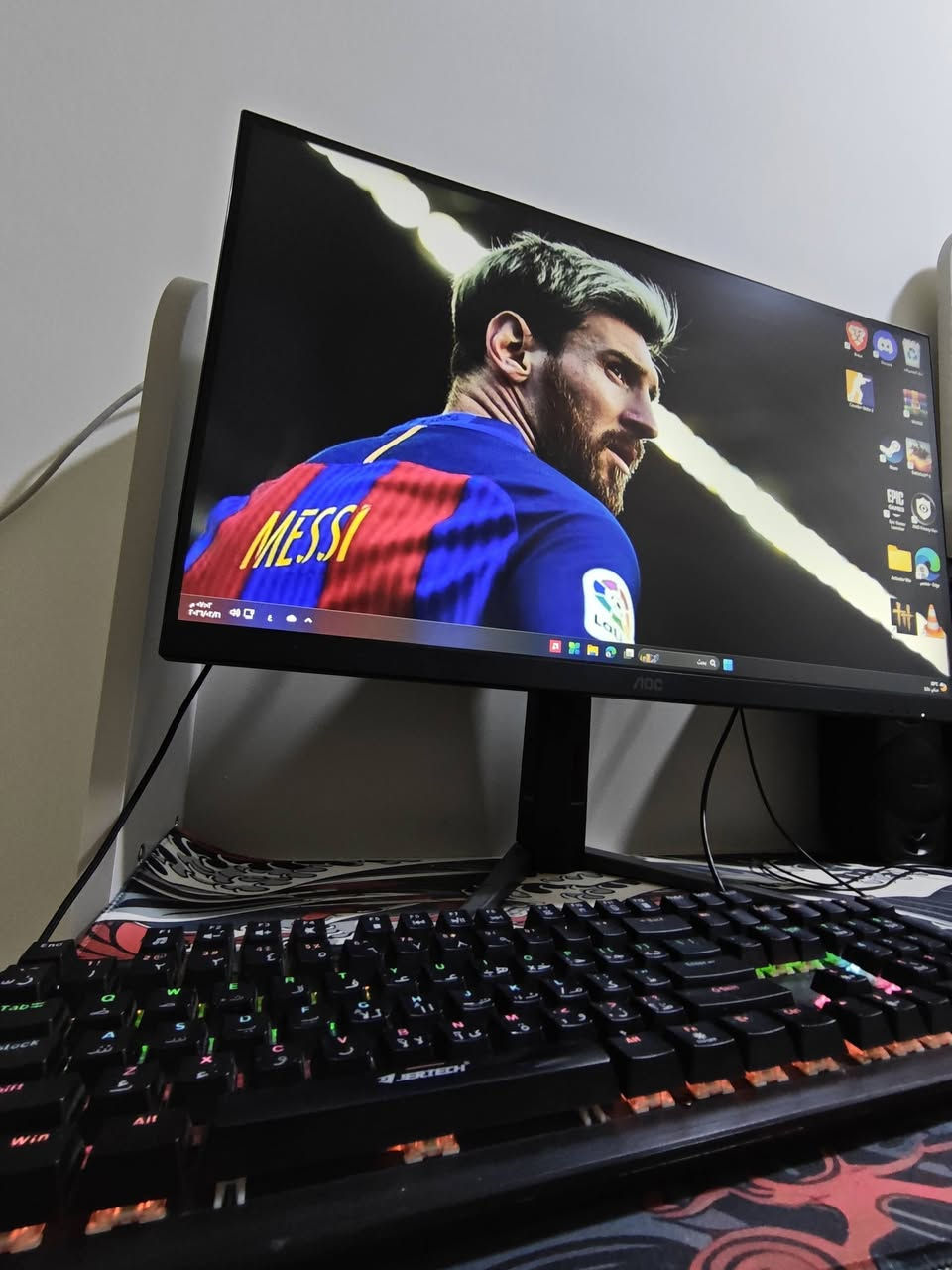 سلام عليكم 
Pc للبيع كامله من كلشي 
بس شد والعب 
كارت 6700xt
Amd 5600  
Ram 32
شاشه 180hz 
مفوله من كلشي وياه بعد هواي غراض ونواعم


**إذا كنت صاحب هذا الإعلان وتريد حذفه لأي سبب، رجاءا أرسل رسالة إلى الدعم الفني**