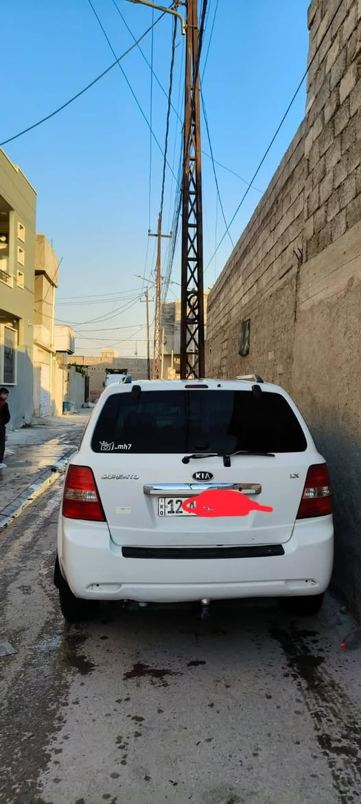 سورنتو 2007 وارد امريكي
محرك v6  شرط لا نفخ لا صرف 

تبريد ثلج كير اكسن شرط

السيارة ما ناقصها اي شي

رقم دولي نينوى هزة جديدة

تحويل ثاني يوم  مكان السيارة موصل

للتواصل ع رقم ***********
