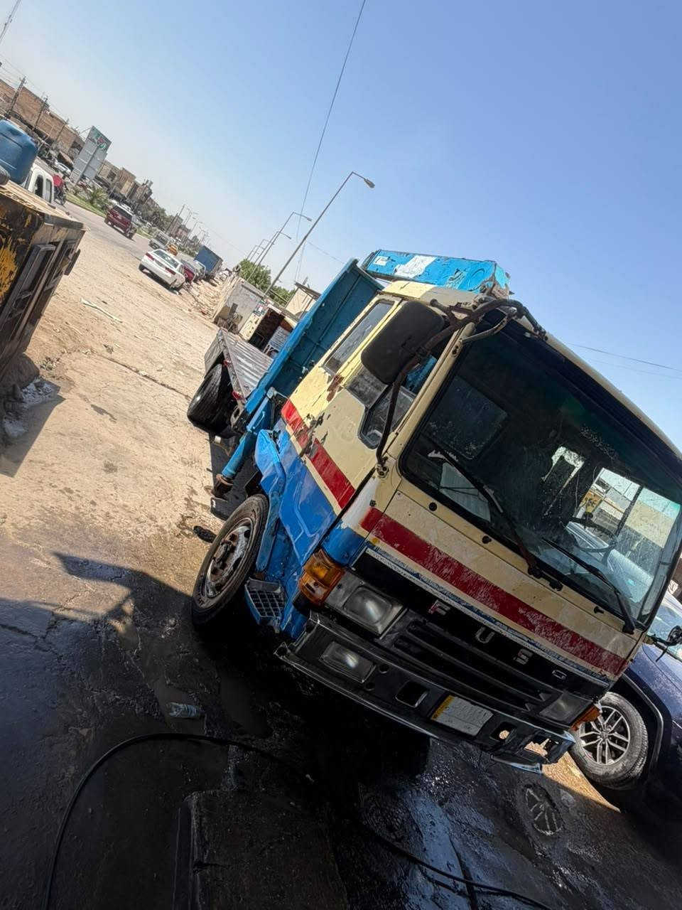 سلام عليكم للبيع كرين فوسو موديل 93 رقم بغداد تحويل مباشر سنوية ماصاقطة تنتهي 28 كرين ماعلية غرامات الكرين كهربائيات شغالة تخم تاير المحرك خيط بخار بدون تنقيص اكسل كير مكفولات سعر 75 بي مجال للطيبن مكاني بغداد ***********
