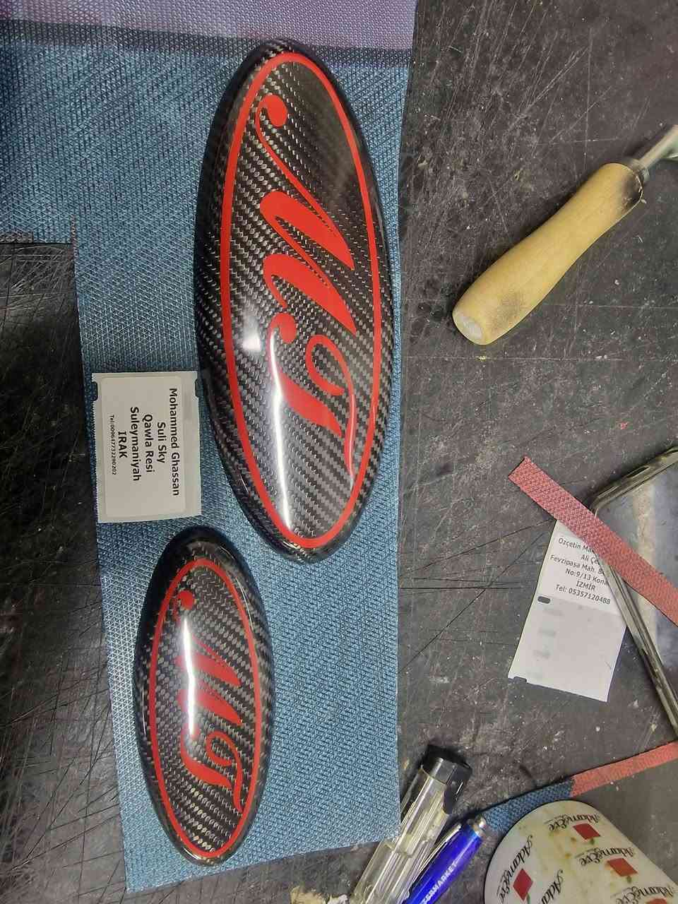 السلام عليكم
اخوان الي يريد مثل هاي العلامه تكون كاربون فايبر اصلي
والكتابه حسب الطلب 
موجود عند هذا الشخص يسويهم بتركيا وعنده توصيل للعراق
اني سويت هاي يمه العلامه خلفيه وامامي
هاي الصفحه مالته بالرابط

https://www.facebook.com/share/17zjLYV1hu/?mibextid=wwXIfr
Hasan Alalüş


**إذا كنت صاحب هذا الإعلان وتريد حذفه لأي سبب، رجاءا أرسل رسالة إلى الدعم الفني**