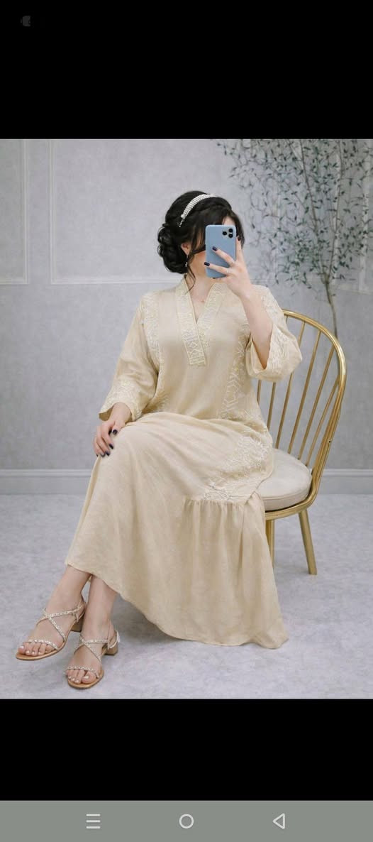 #مجمع_ملك_الاسعار       #العيد_ويانة_غير
دراعة لنن كويتي تطريز+ستراس ع الطول 
القياس/L-XL-XXL-3XL      السعر/٢٠,٠٠٠ فقط
الرمادي/التأميم القادسيةالثانية قرب مدرسة🏫 الحوراء
Yassin Fallah             ***********
