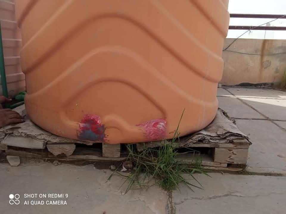 ورشه ابو صكر )المتنقلة داخل مركز الناصريه)
لتصليح كافة التانكيات المياه البلاستيكيه ب أنواعها وأحجامها 
المختلفه)نصل اليك في اي مكان )مع ضمان سنتين)
الاستفسار الاتصال( ***********)📞📞 خاص او واتساب ناصرية, ذي قار
