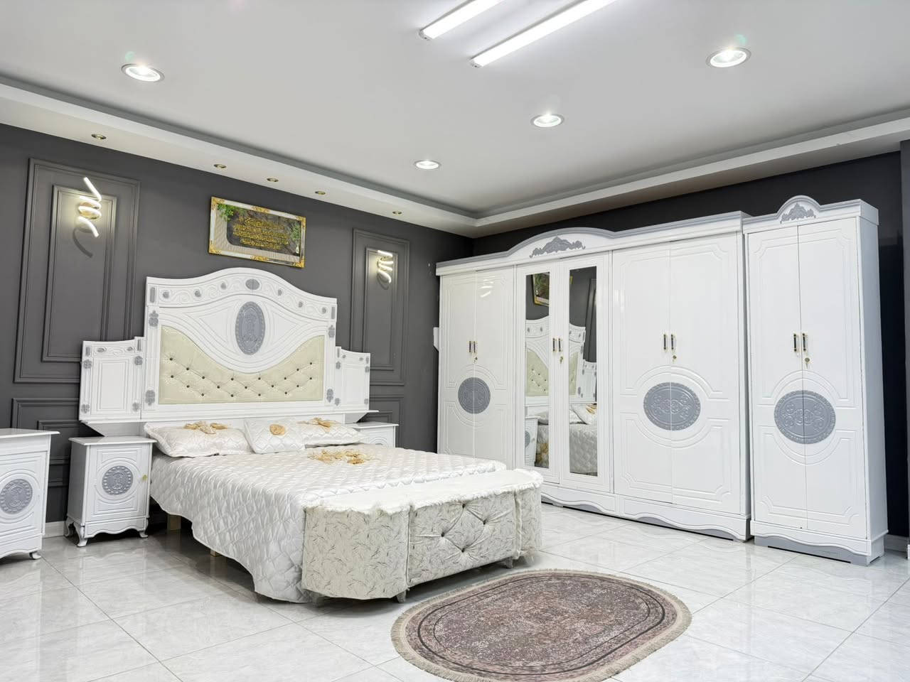 غرف نجاره عراقيه 💯💯

تتكون من 8  قطع 
عرض الكنتور 3 و20سم
ارتفاع الكنتور 2 و20سم
السرير بلوك ٦ ارجل
طول السرير 200 سم 
عرض السرير 160 سم 
الضهر براغي

🏃‍♂️للطلب والاستفسار يرجى التواصل خاص🙂🫡


**إذا كنت صاحب هذا الإعلان وتريد حذفه لأي سبب، رجاءا أرسل رسالة إلى الدعم الفني**