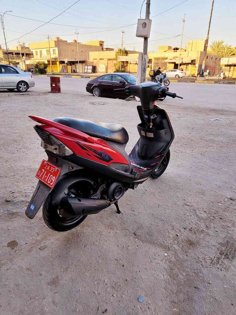 سلام عليكم
دراجة ماكس عدلة موديل 2006 دراجة طك كارتون كلش جديدة صارلها 4 اشهر من طالعة من الرمبه ختم واحد وية المكينة ومكفولة كفالة عامة من كلشي شلعة ومعدل ونعومة فوول شرط خرسة ونص نكرة سلف دراجة مال جناي للبيع سعرها 750 وبيها مجال مكاني كربلاء /طويريج الشراي يتصل ***********
