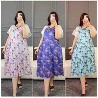 دشداشة نسائية • برلون زبدة • مقاس حتى ٨٥ك