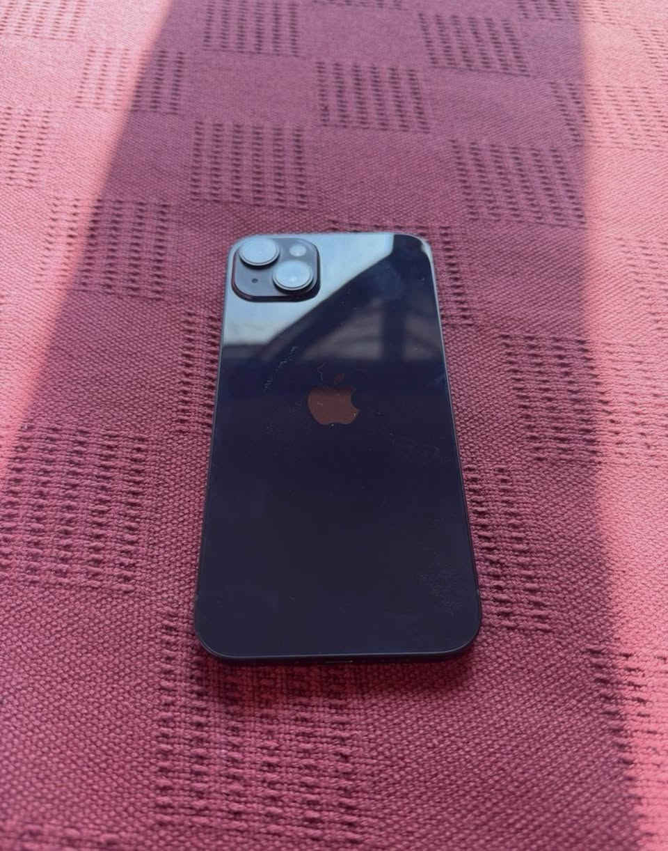 iPhone 14 Plus 
390$ 🔐 

128 GB 💾
🔋84%

پشتی  گۆڕاوە بە شتی ئەسڵی بەهەموو شەرت و زەمانێک
*********** السليمانية, العراق
