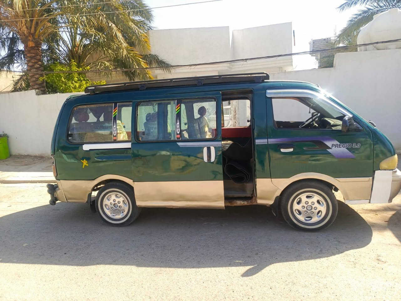 كيا بريجز للبيع موديل ٩٧ جاهزه كبل للشارع تعمير حلو رقم بغداد ألماني سنويا ٢٩ بيها بس خيط بخار بدون تنقيص ***********
