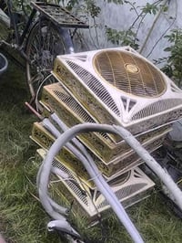 اغراض للبيع كاونتر كامل عدد ٢   مراوح عدد ٦ ما مستعملات ع ٢٠ قطعة مكيف...