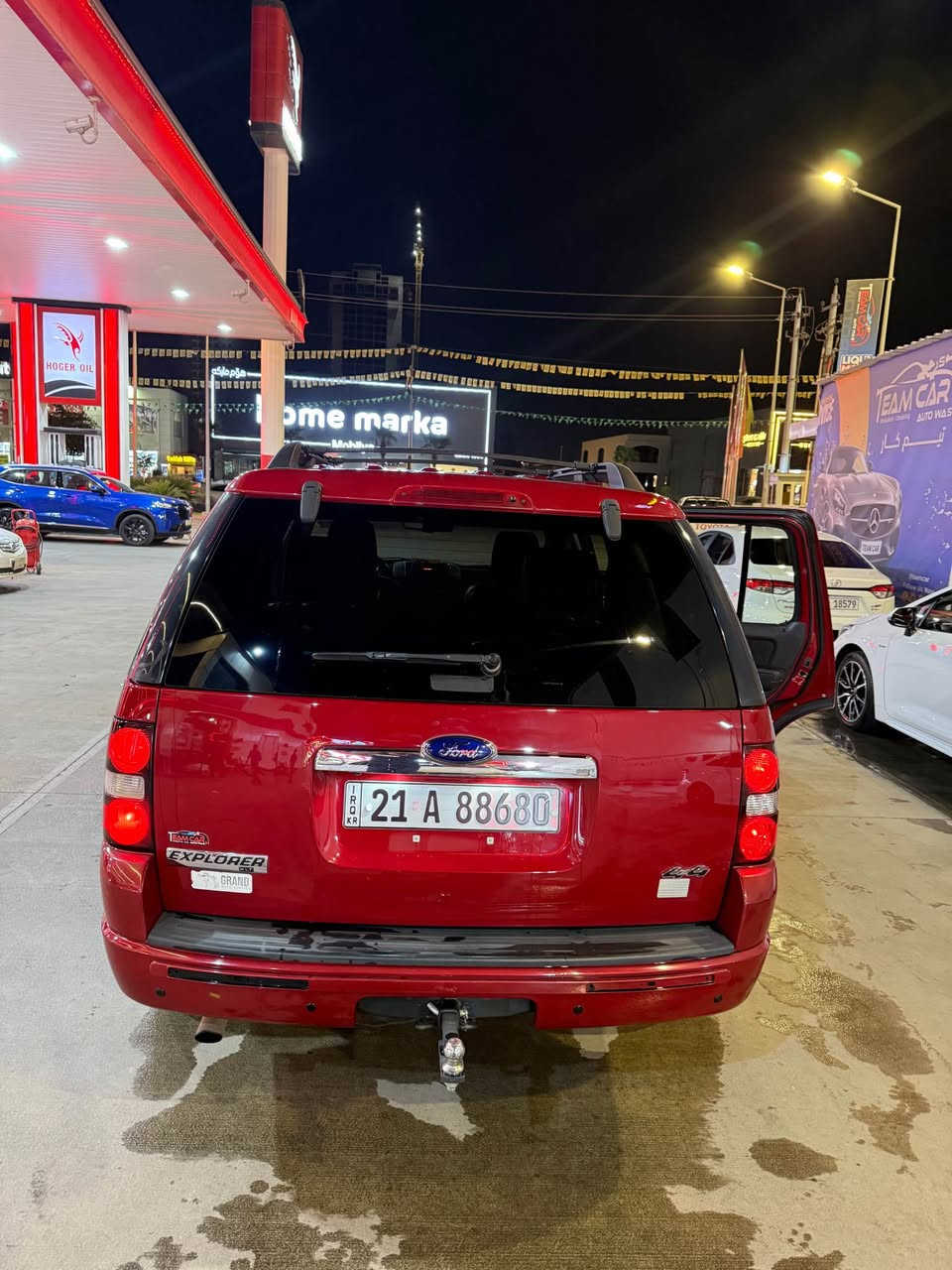 فورد اكسبلور 2009 بيها صبغ بنيد فقط 
للاستفسار: ‭0 771 114 8217‬ بغداد, العراق
