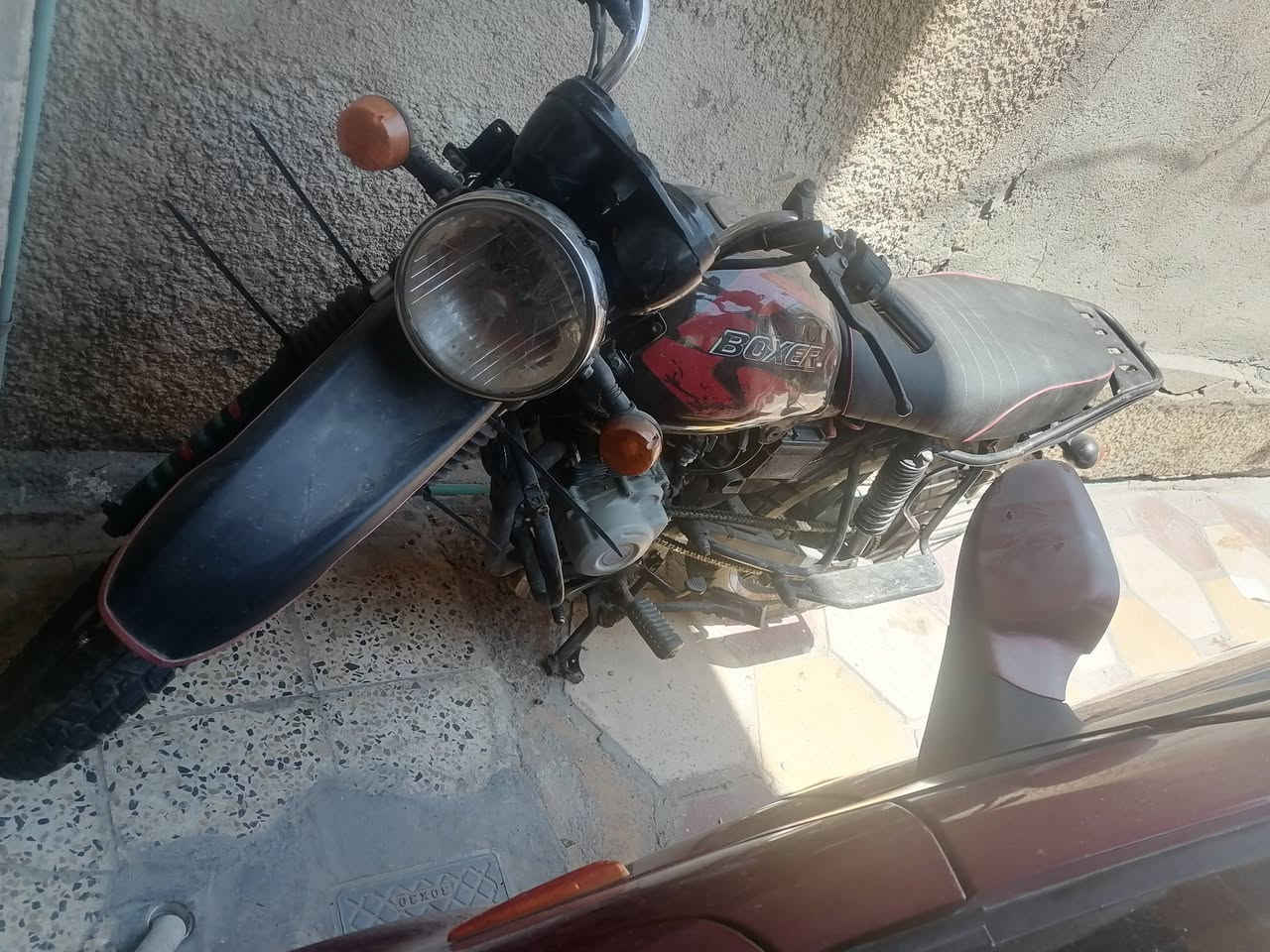 دراجه للليع بوكسر كلاسك موديل 2020 رادله ضفيره شويه ترتيبات شغاله تجفيت شركه السعر 650اوراقه كامله عنواني الكماليه ***********
