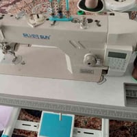 مكينه خياطه صناعي • تحكم سرعه • بابل المدحتيه