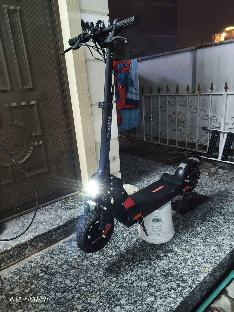 سلام عليكم سكوتر لبيع نوعيه ألمانية بطاريه ليثيوم السرعه القصوى 50
مال اكبار بي نضام سيفتي اله تصعد عليه ودفع يتحمل وزن 150كيلو السعر 350الف وان شالله بي مجال لطيبين عنواني بغداد الكاظمية الرقم ***********
