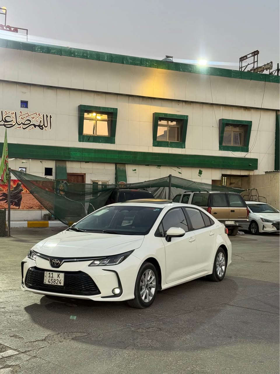 للبيع فقط كورلا ٢٠٢٥ اقساط ستقطاع مباشر راعيها جاهز للوكاله و التحويل بعد انتهاء المده كفاله ضربه وتبريد و صبغ بيها مكانين بارد صغار ما مبينات BDR
سياره جديده كلش ماشيه25
فول مواصفات
فتحه
كشن حلد
تبريد قطعتين
موصفاتها معروفه
السعر 134 ورقه
مكانها البصرة الطويسه 
*********** البصرة, العراق
