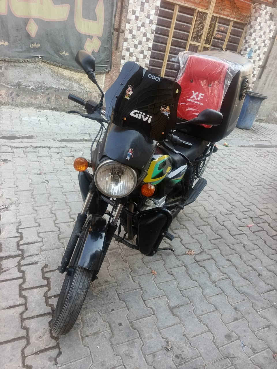 بوكسر ٢٣ مرقمه لوحه عربيه وسنويه وتحويل. دراجه خير من الله السعر ٢٤٠٠ الرقم *********** مكاني بغداد
