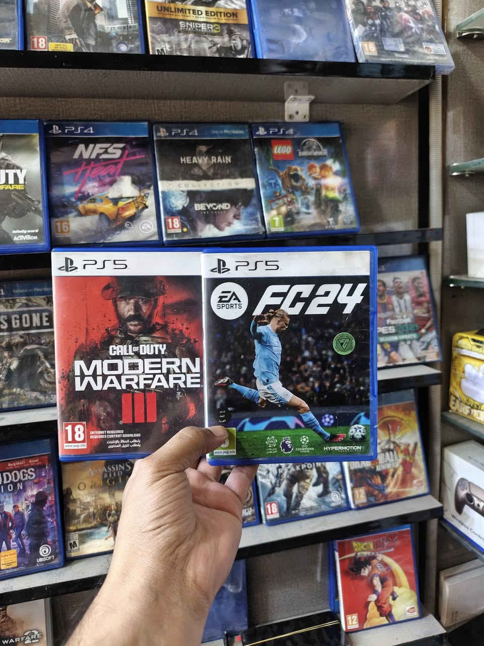 العاب مستخدم و جديد للبيع او مراوس 🎮💯
توصيل متوفر للجميع المحافظات ❤
بغداد مدينة الصدر قطاع 71
***********

