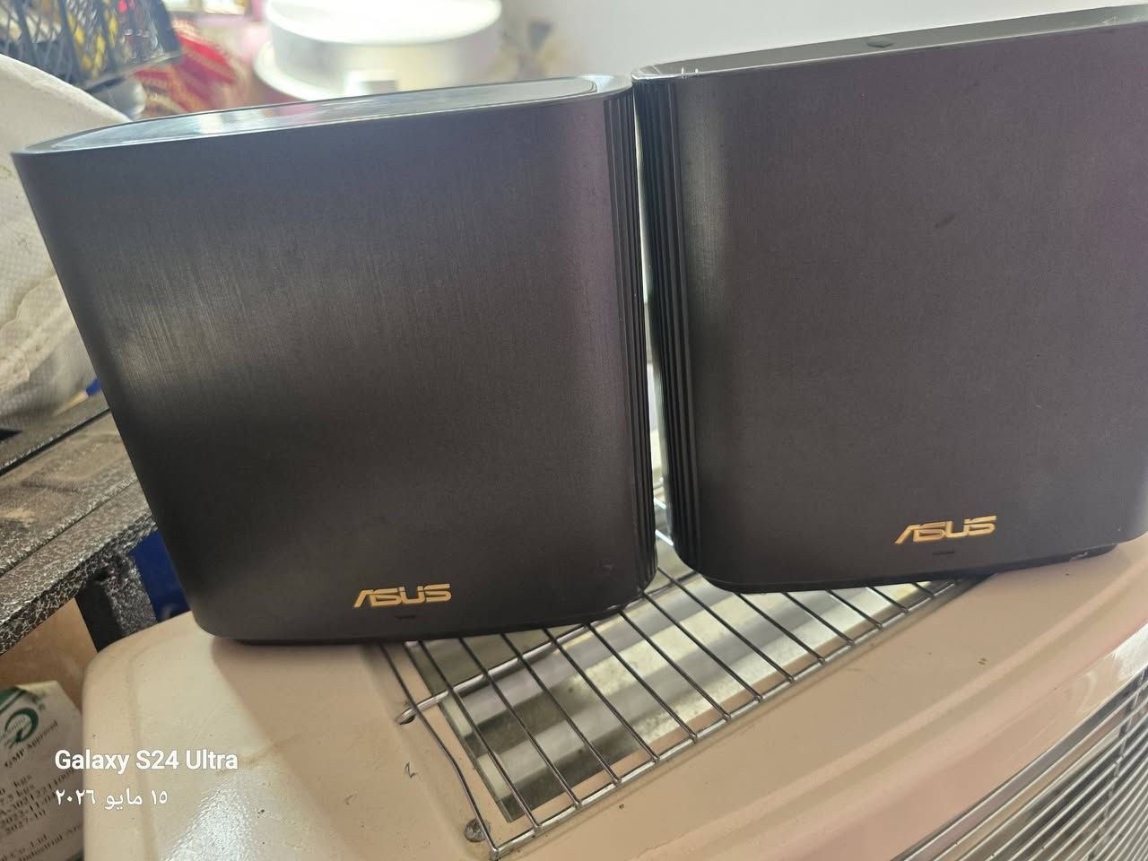للبيع راوتر ديكو Ax6600
من شركه Asus
 قطعتين واحد بيه عطل وثاني شغال  بيه ضمان سعر ١٥٠ يوجد توصيل

من شركه asus العالميه


**إذا كنت صاحب هذا الإعلان وتريد حذفه لأي سبب، رجاءا أرسل رسالة إلى الدعم الفني**