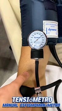 جهاز قياس ضغط الدم اليدوي من نوع ديناريكس، مثالي للاستخدام الطبي والشخ...