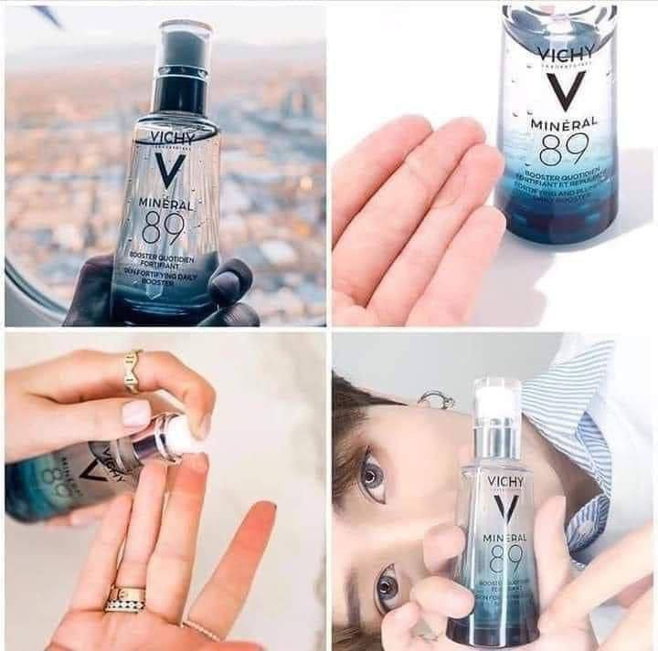 توفر البراند الفرنسي 🇫🇷 الاصلي 💯
سيروم الجمال 89 Vichy Mineral 💙✨💦
#الاصلي 💯للناس اللي تحب ادلع بشرتها بعد يوم متعب وارهاق 💙✨
سيروم فيتشي الغني عن التعريف الأجمل و الأقوى للترطيب  بتركيبة فريدة من نوعها من الهيالورونيك أسيد و مياه فيتشي الحرارية المليئة بالمعادن والتي تعمل على تلطيف البشرة بنسبة مركزة تصل إلى 89 💦🫂💙

✅ يخفف من المظهر الباهت والشاحب 🫂💙
✅ يمنع الإنتفاخ تحت جفن العين ويرطب الجفن 🫂💙
✅ يحتوي على عوامل مضادة للأكسدة تقلل من البقع الداكنة و التصبغات 🫂💙
✅ مناسب لجميع أنواع البشرة 💙
✅ يقلل من ظهور التجاعيد والشوائب 🫂💙
✅ يحفز إنتاج الكولاجين. 🫂💙
✅ ترطيب مكثف و تغذية عميقة للبشرة 24 ساعة 🫂💙
✅ يساعد في غلق المسام الواسعة 🫂💙
‎ يعمل على تغذية و تعزيز ✅
تجديد خلايا البشرة.
‎يحتوى على 89 % مياه حرارية ✅ بترطب البشرة و تحميها 
‎يحتوى على حمض الهيالورنيك اللى بيمتص الماء و يشتغل كفيلر و مكافح للتجاعيد✅ 
‎ يحفز الكولاجين الطبيعى من ✅ طبقات الجلد و يعطى البشرة نضارة وحيوية 
‎ نتايجه بتظهر خلال أسبوعين من الاستخدام اليومى✅

‎مرطب ومعالج والحل الأمثل ✅ لبشرة أكثر شبابا  وتوهج 

‎هو عبارة عن سيروم خفيف سريع الامتصاص بحيث الترطيب يوصل لي طبقات الجلد الداخلية  ويكون مفعوله  
‎أقوي و أعمق  🤗
‎💧مناسب لجميع أنواع البشرة حتي البشرة الحساسة
المنشأ فرنسي البراند🇫🇷 💯 

🚘 يوجد خدمة توصيل لجميع محافظات العراق  🚘


**إذا كنت صاحب هذا الإعلان وتريد حذفه لأي سبب، رجاءا أرسل رسالة إلى الدعم الفني**
