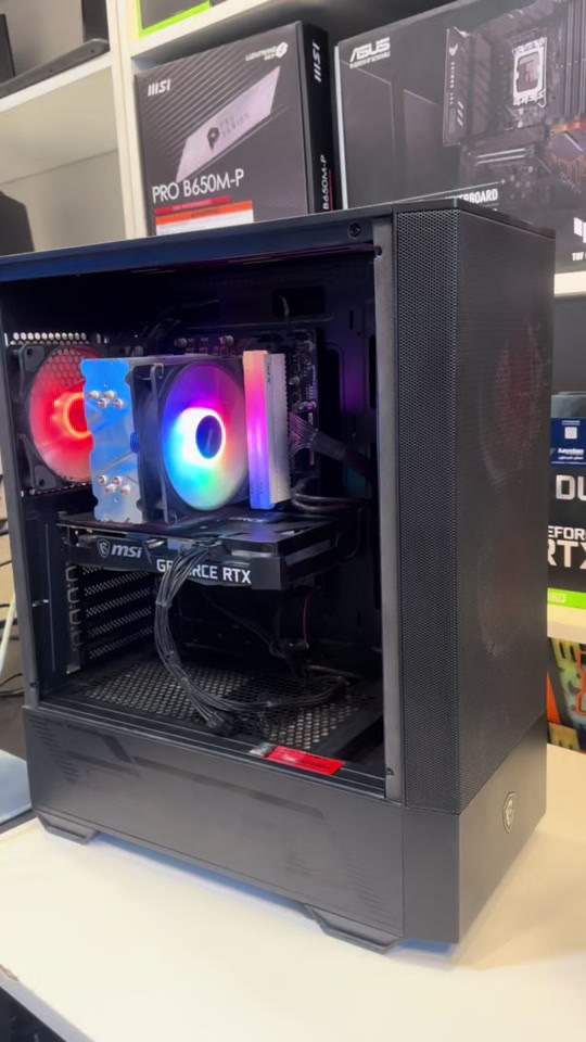 تجميعة جوه المليون  i5 12400f H610m Ram 16gb 2*8 xpg M.2-512gb adata Hdd 1tb  Psu 650w Case 4fan rgp السعر 975,000 مع ضمان لمدة 6 اشهر العنوان بغداد السيدية/شارع المركز للتواصل *********** #العراق #بغداد #تجميعات #pcgaming #حاسبات 
