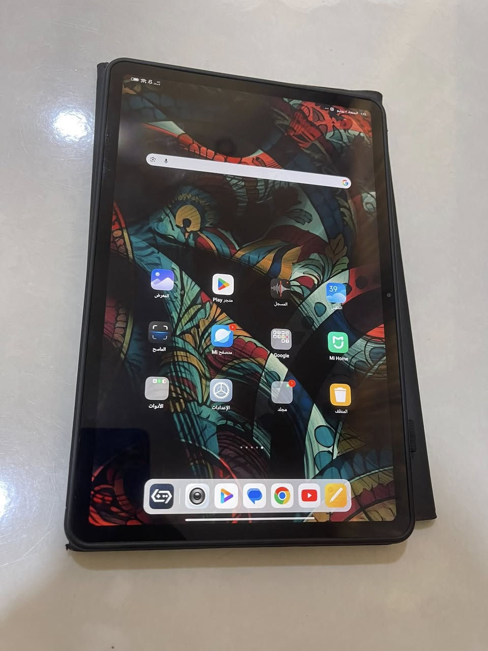 mi pad pro للبيع سعر300 الف
ملحقات ويا كارتون وشاحن وكيبورد وكفر كيبورد 
مواصفات 
معالج snapdragon 7 gen2 
شاشة حجم ١٢.١ / 120hz
ذاكرة ٢٥٦ عشوائية ٨
سماعات الجهاز Dolby vision 
بطارية 10000ma / شحن ٣٣ واط يدعم الشحن العكسي 
مكاني بغداد الدورة 
رقمي ***********
