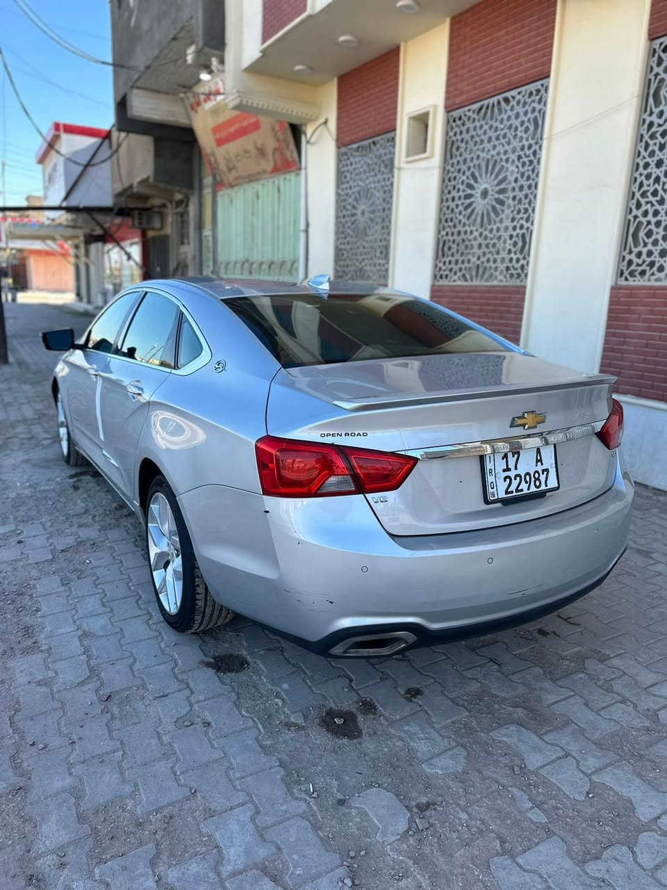 #امبالا موديل 2015
فول مواصفات للاخير عدا البانوراما LTZ
رقم مثنى الدولي  بأسمي 
كير محرك حداديه تخم تاير 
كهربائيات جاهزه من كلشي شرط 
ضرر الوارد جاملغات وبنيد 
وصار بيها قطع رش 
(بيع او مراوس )
السعر ١١٠ وبيها مجال لطيبين 
مكان السياره سماوه 
*********** السماوه
