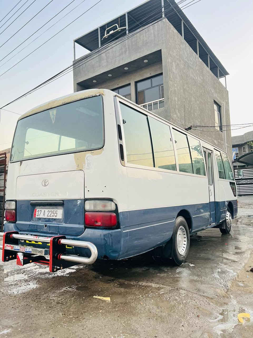 سلام عليكم البيع كوستر مديل 2002 كاز مكفوله بيه ملاحضات بسيطه سنويه جديده بسمي تفاصيل نتصال ‭0771 222 6615‬
بغداد جسر ديالى
